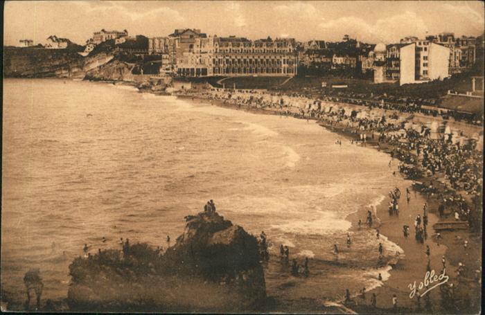 Biarritz Pyrenees Atlantiques Plage