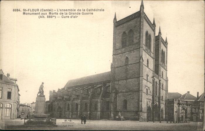 Saint-Flour Cantal Cathedrale Monument aux Morts