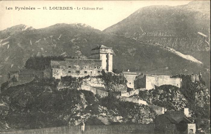 Lourdes Hautes Pyrenees Chateau Fort
