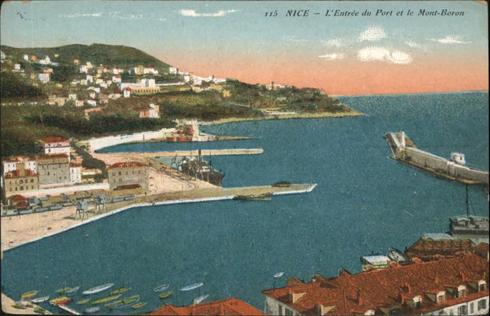 Nice Alpes Maritimes Port Mont Boron