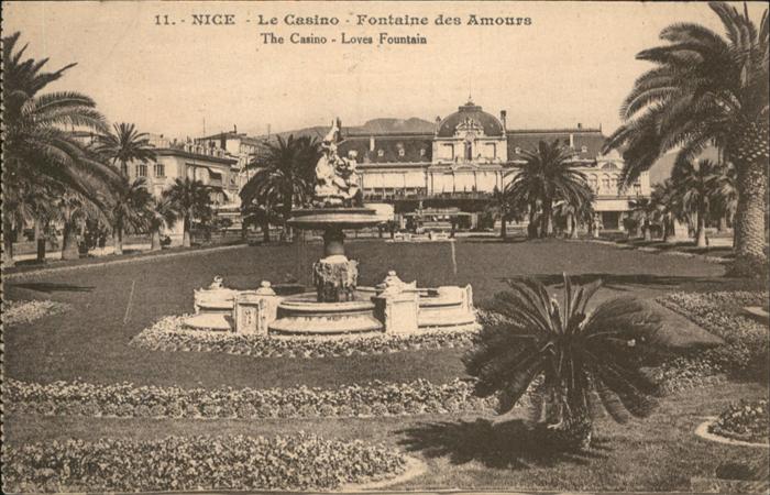 Nice Alpes Maritimes Casino Brunnen