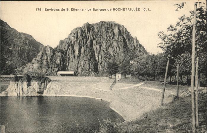 Saint-Etienne 42 Loire Barrage de Rochetaillee