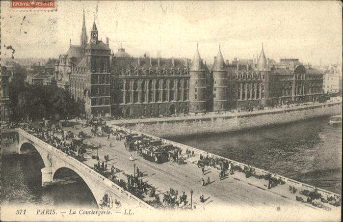 Paris Conciergerie Brücke