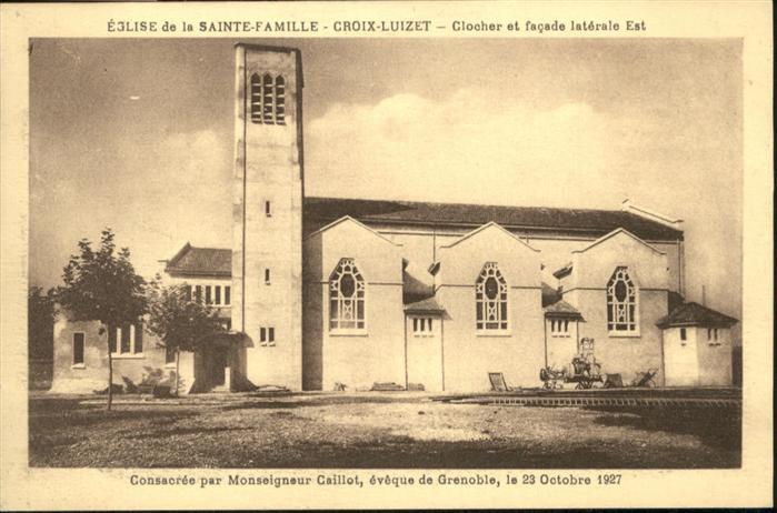 Grenoble Sainte Famille Croix Luizet