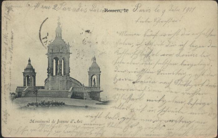 Rouen Monument Jeanne Arc