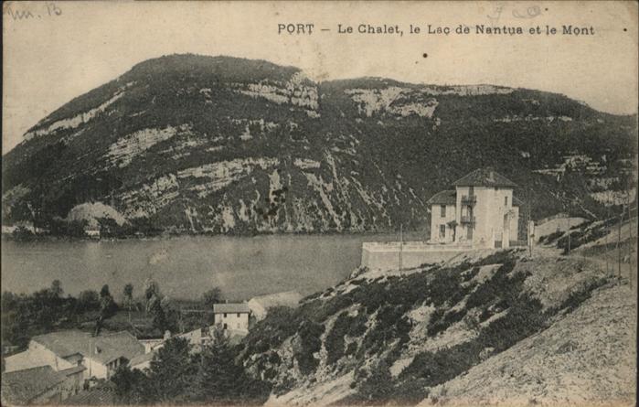 Nantua Le Chalet Lac Nantua et le Mont