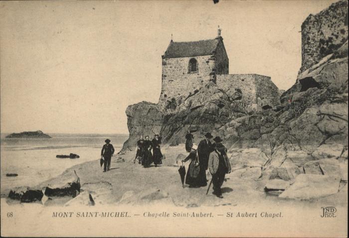 Mont-Saint-Michel Chapelle Saint Aubert