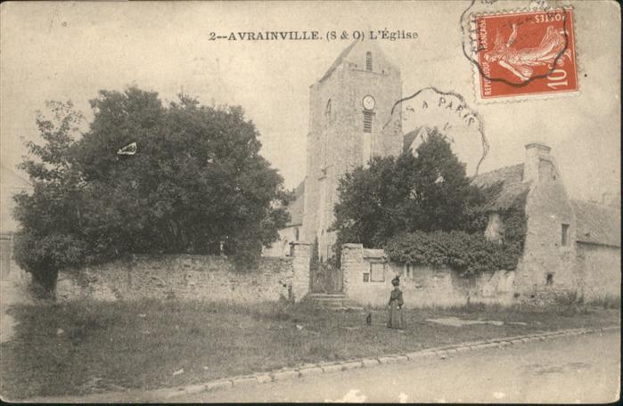 Avrainville Essonne Eglise