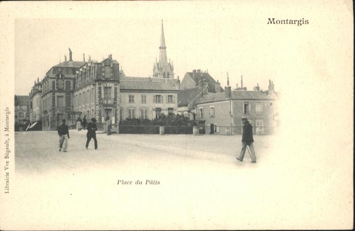 Montargis Loiret place du Patis