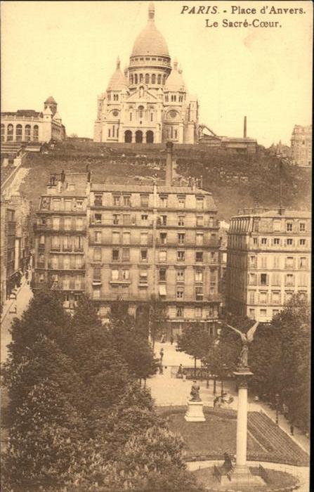Paris Place d `Anvers
