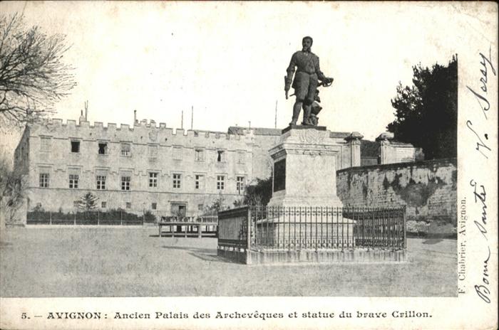 Avignon Vaucluse Ancien palais des Archevèques