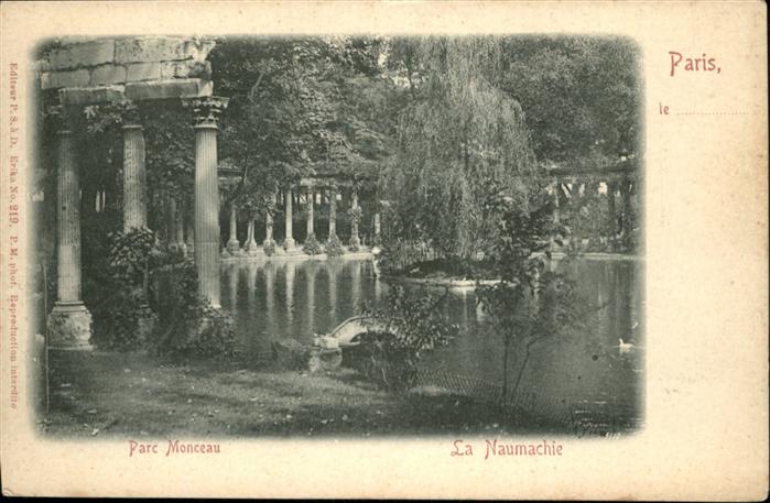 Paris Parc Monceau
La Naumachie