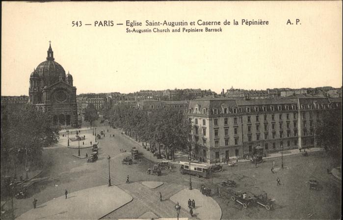 Paris Eglise Saint-Augustin
Caserne de la Pe