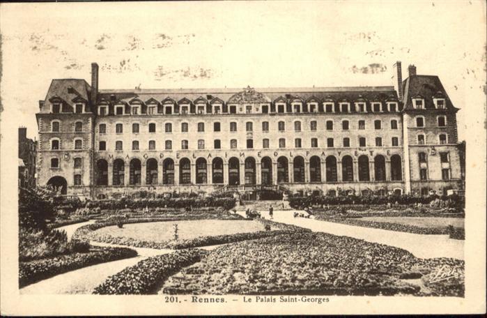 Rennes Ille-et-Vilaine Palais Saint-Georges