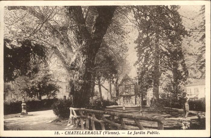 Chatellerault jardin Public
