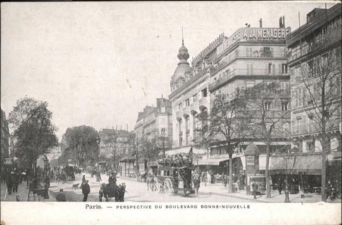 Paris Boulevard Bonne-Nouvelle