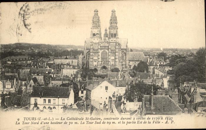 Tours Indre-et-Loire Cathedrale St.-Gatien