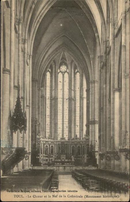 Toulouse Haute-Garonne Choeur et la Nef de la Cathedrale