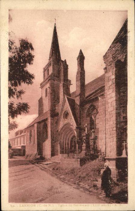 Lannion Eglise de Brelevenez