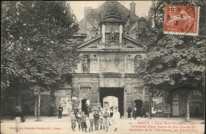 Nancy Lothringen Porte de la Citadelle