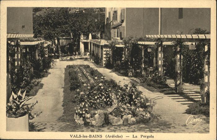 Vals-les-Bains Pergola