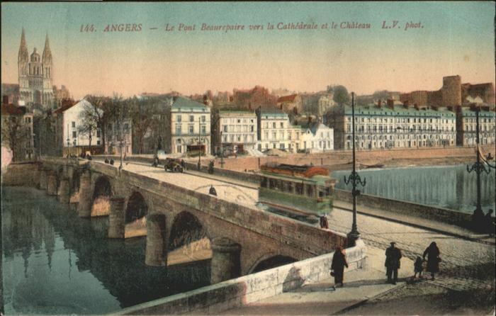 Angers Pont Beaurepaire
Cathedrale
Chateau