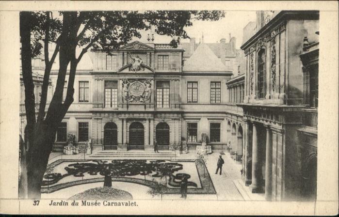 Paris jardin du Musee Carnavalet