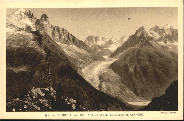 Chamonix Dru
Mer de glace
Aiguilles de Chamoni