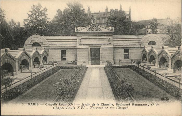 Paris Chapelle Louis XVI