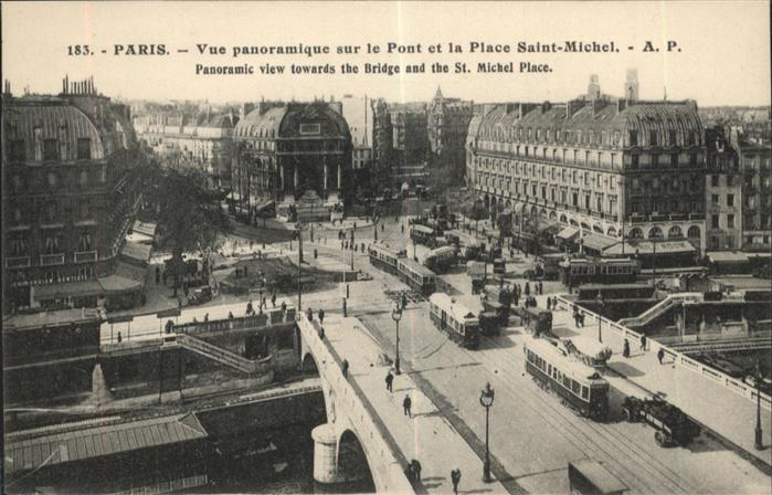 Paris Pont
Place St..-Michel