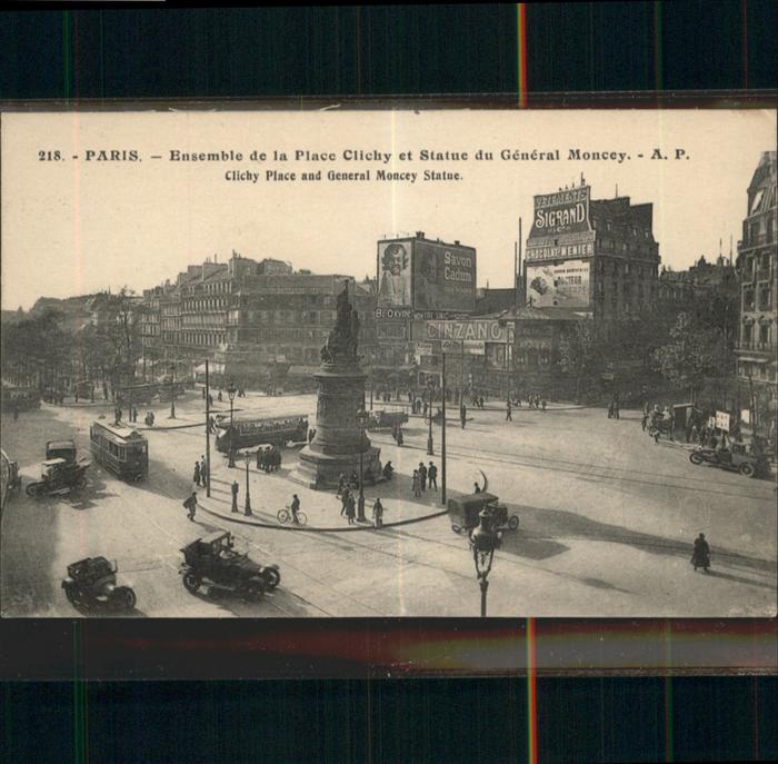 Paris Place Clichy
Statue du General Moncey