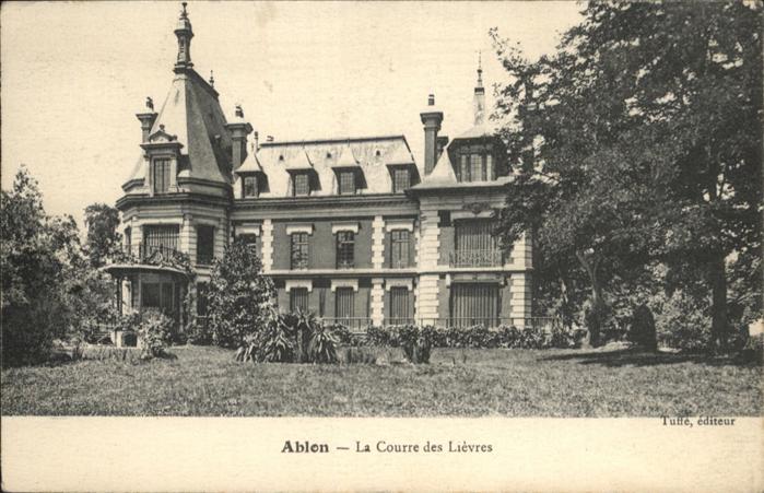 Ablon-sur-Seine Courre des lievres