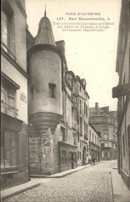Paris rue Hautefeuille