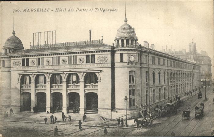 Marseille Bouches-du-Rhone Hotel des Postes et Telegraphes