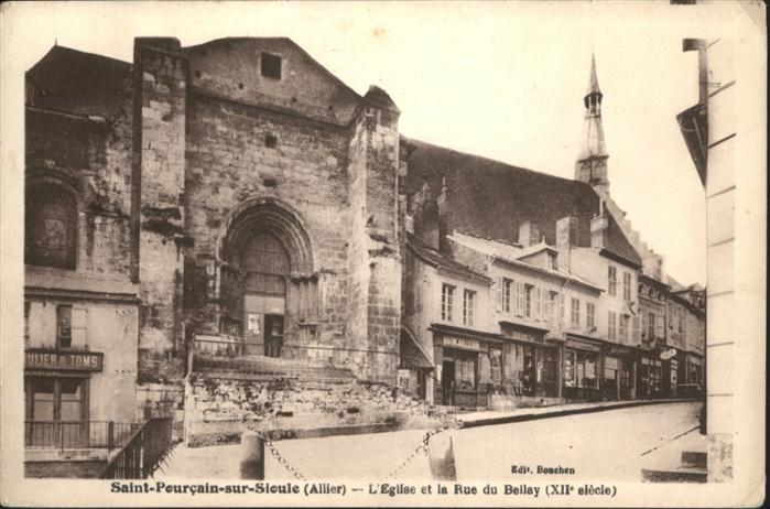 Saint-Pourcain-sur-Sioule Eglise
Rue du Bellay