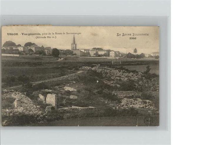 Usson-en-Forez vue generale