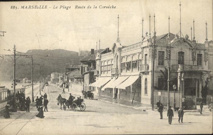Marseille Bouches-du-Rhone Plage
Route de la Corniche