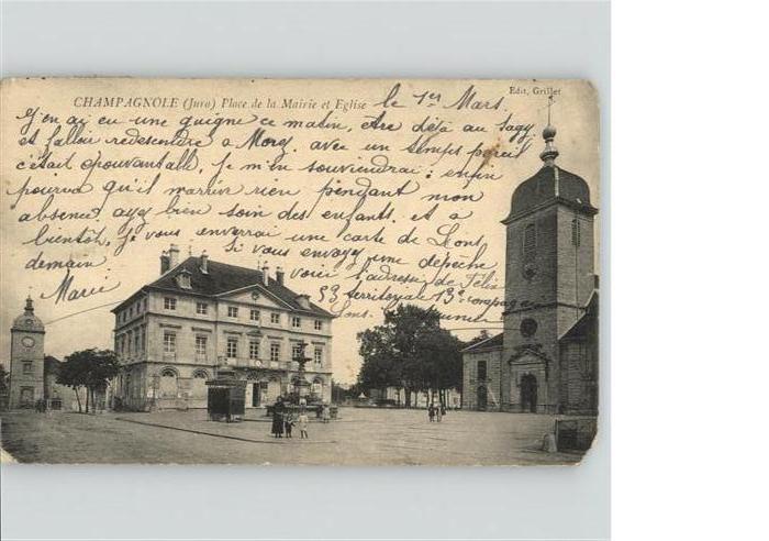 Champagnole Place de la Mairie
Eglise