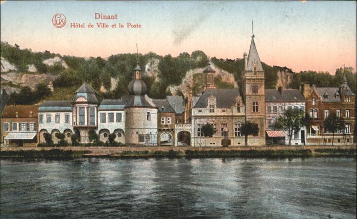 Dinant Wallonie Hotel de Ville 
Poste