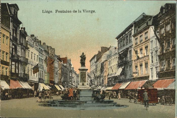 Liege Luettich Fontaine de la Vierge
