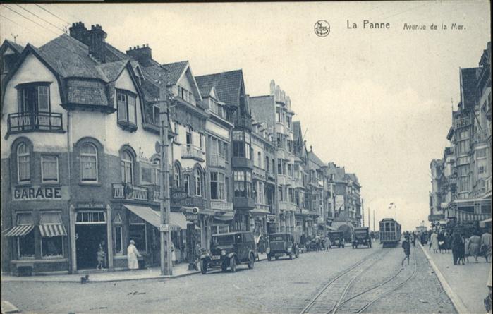 Bruxelles Bruessel la Panne
Avenue de la Mer