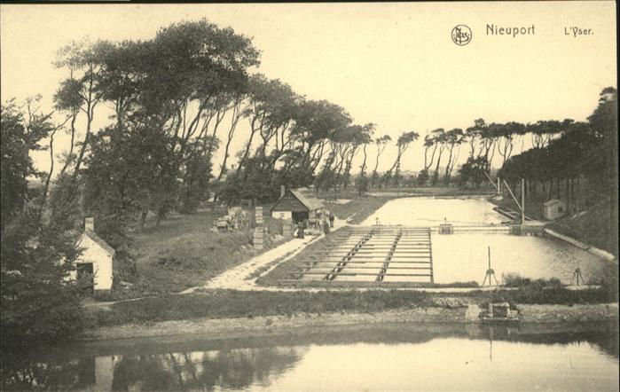 NIEUPORT Nieuwpoort West-Vlaanderen Belgie L yser