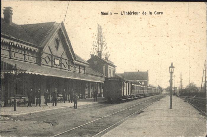 Menin L_Interieur de la Gare
