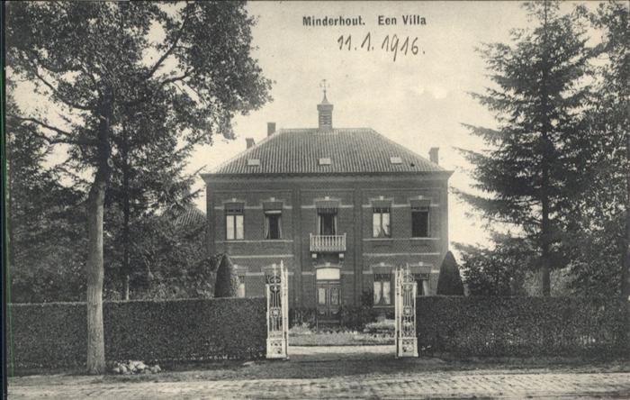 Minderhout Een Villa