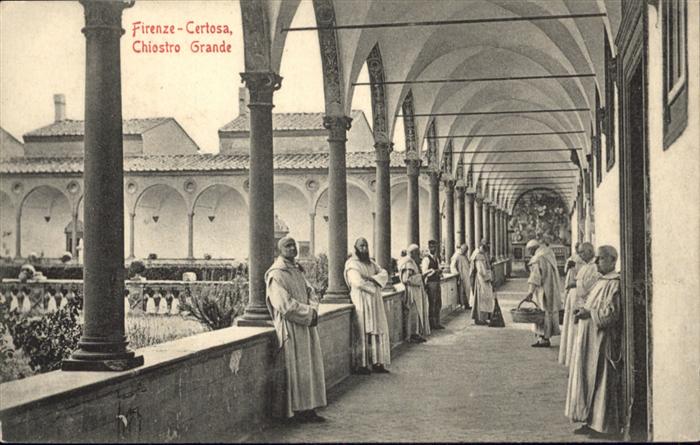 Firenze Florenz Certosa Chiostro Grande