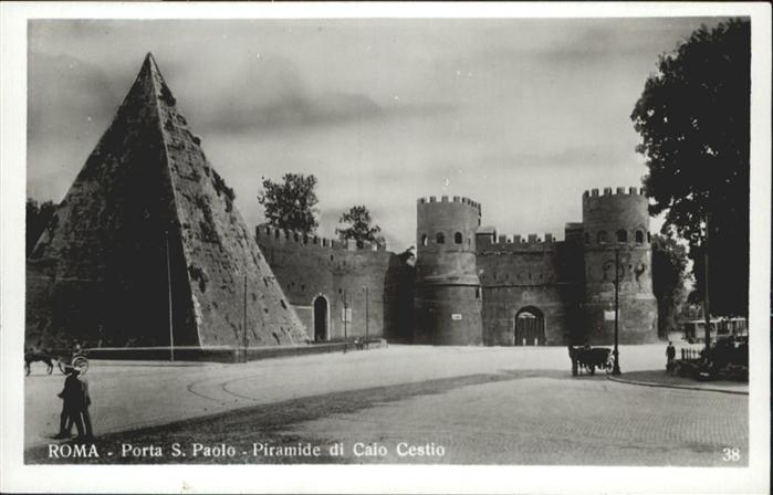 Rom Roma Pora S. Paolo Piramide