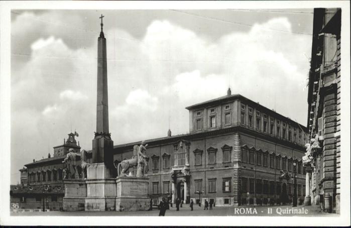 Rom Roma Quirinale