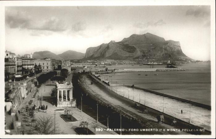 Palermo  Sicilia IT Foro Umberto Monte Pellegrino