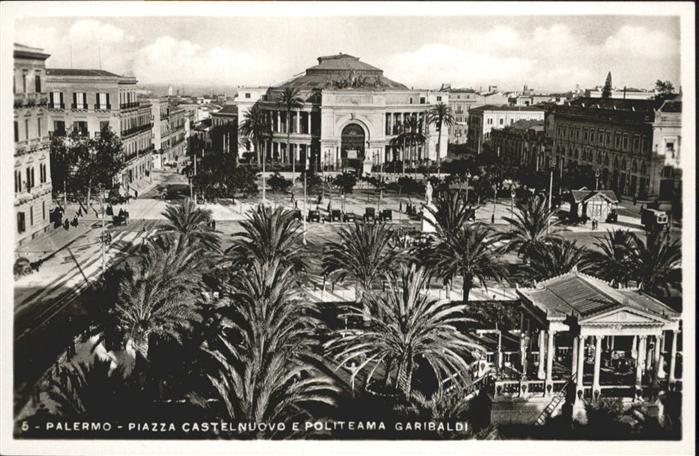 Palermo  Sicilia IT Piazza Castel Nuovo