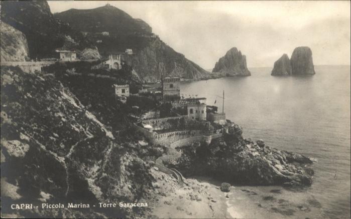 Capri Piccola Marina Torre Saracena